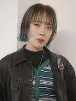 ヘアークラフト(Hair Craft)&nbsp;レイヤーボブ×mixデザインカラー