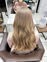 ヴァンカウンシル 松本店(VAN COUNCIL) 初めてのダブルカラーで透明感ミルクティーベージュ