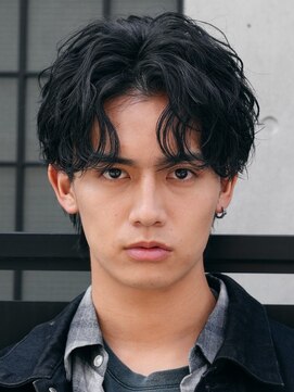 レタッチ バイ フィフス 銀座(RETOUCH by fifth) 銀座シャドウパーマニュアンスパーマツーブロックメンズパーマ