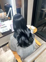 アミダ(AmiDA)&nbsp;いくちゃんカラー☆ブルーブラック