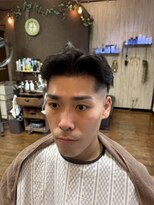 ヘアー スタジオ イワタ(hair studio iwata)&nbsp;センターパートツーブロ０フェード♪