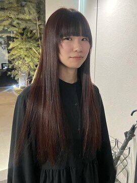 インチェルシー(in chelsea) 艶髪チェリーブラウン