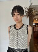 ハンサムショート　ベリーショート　ポイントカラー