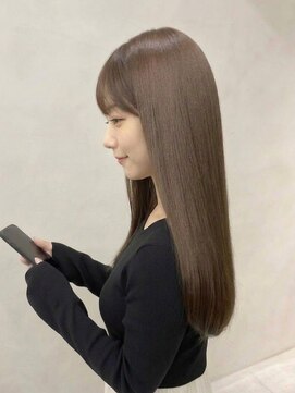 スタートウキョウ 渋谷駅(STAR TOKYO) 縮毛矯正ロング♪酸性ストレート髪質改善ココアブラウン