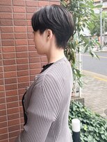 ヒントステーション(HINTSTATION)&nbsp;〈浅草美容室〉ハンサムショート/毛流れパーマ