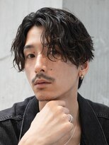 テン 心斎橋(tenn.)&nbsp;フェザーショートフェザーパーマニュアンスパーマショートヘア