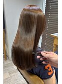 透明感カラーブラウンベージュ