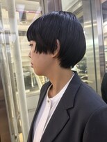 ダブ ギンザ(DaB ginza) 黒髪マッシュショート×コンパクトヘア