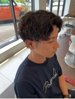 アース 郡山コスモス通り店(HAIR&MAKE EARTH)&nbsp;センターパートパーマ