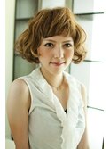 『外国人風』×『シフォンボブ』×『ホワイトアッシュ』