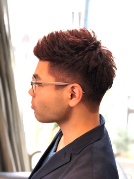 ヘアーラウンジ アルテ(hair lounge arte) 眼鏡に似合うメンズショート