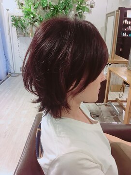 ウィービーパセリ atre川越店(WE BE PARSLEY) 外ハネショートレイヤー☆ 担当 黒岩明子