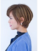 ナオシ 田原台店(nao c)&nbsp;【生駒nao*c】手入れ簡単☆大人かわいい丸みショートヘア