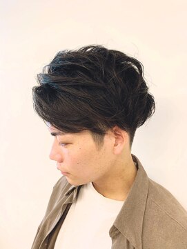 バーバーショップ テト キタヤマ(barber shop tete kitayama) 大人ツーブロック☆おしゃれアップバング