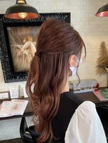 ボアップ 新居浜店(boappu) #プルエクス #ロング #カラー #ベージュ