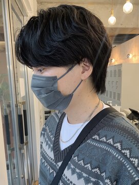 バイフィフス 原宿/表参道(by fifth) ◇センターパート ニュアンスパーマ 韓国ヘア ツーブロック