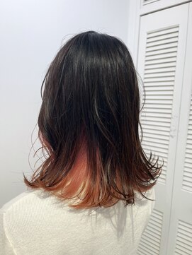 アドラーブル 万代店 (adorable) 【インナーカラー】【ピンクカラー】10代20代