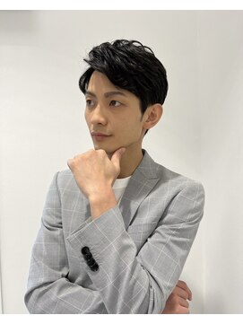 ラフィネ 成増店(raffine) メンズアップバングスタイル【成増美容室】板橋区/和光/朝霞台