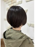 【お手入れ楽ちん】キレイめショートボブ