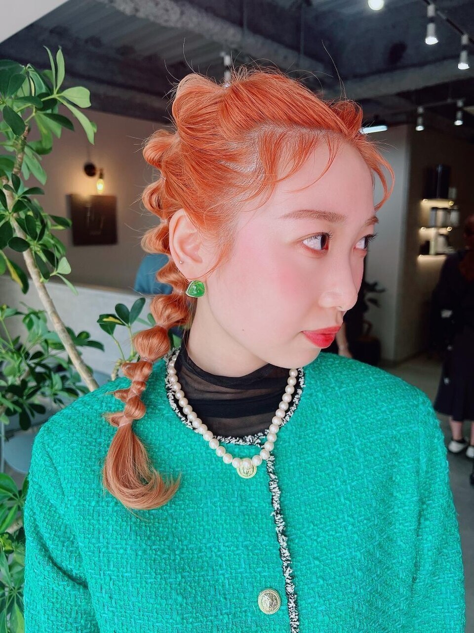 ヘアセット 個性派アレンジ ヘアアレンジ：L180998173｜フラッグ 九