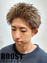 ルースト 渋谷店(ROOST)&nbsp;スパイキーショート×ミルクティーグレージュ