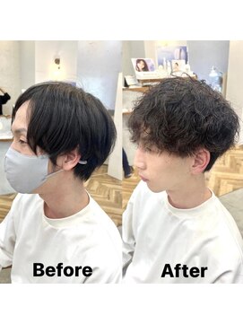 ロミー 本厚木(ROMMY.) 前髪パーマ/マッシュパーマ/ノンジアミンカラー