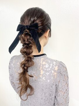 オアシスガーデン 横須賀中央店(Oasis GaRDEN) 編み下ろし×リボン