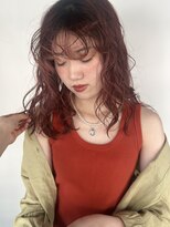 コフィー バイ メルト 吉祥寺(cofy by melt)&nbsp;【阿部菜乃花】ブリーチなしダブルカラーレッドピンク学割