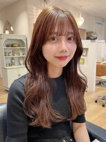 リタ(Lita)&nbsp;★オレンジブラウン/韓国ヘア/顔まわりカット/秋カラー