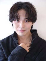 メルト 吉祥寺(melt)&nbsp;【早坂駆留】韓国風センターパートニュアンスパーマ毛流れパーマ