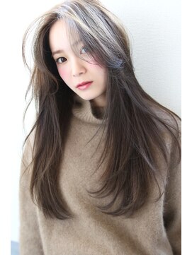 ザ キャンバス ミヤザキツネヒサ(THE CANVAS 宮崎恒久) 【CANVAS】ウルフレイヤーロング＿くすみベージュ