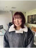ボルドーカラー
