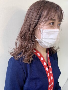 アッド バイ ケーツー(add by K-two) ブリーチで【アーモンドカラー】