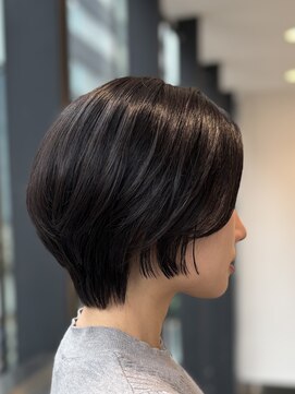 エアー 銀座タワー(AIR) 横顔スッキリ ショートボブ