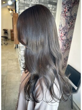 プリームヘアーホワイト(Pleame hair WHITE) オリーブベージュ