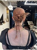 カチモリアレンジ/ヘアセット【表参道ボブ】【ヘアセット】ボブ