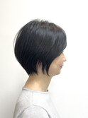 丸みショートミセスショート40代ショート50代ショート
