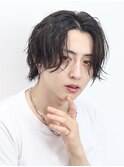 長めセンターパート