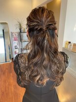 キハコ 豊橋曙店(KIHACO)&nbsp;お呼ばれヘア♪ハーフアップ