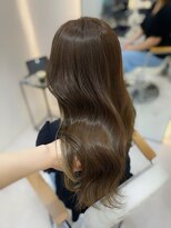 ジーナ 博多筑紫口(Zina) オリーブベージュとインナーカラー最強に可愛いです！博多美容室
