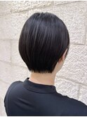 丸みショート　マッシュショート　京都美容室　進詩織