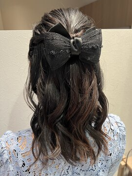 ティエナビューティー(TIENA BEAUTY) 結婚式お呼ばれヘア　ハーフアップ