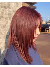 リップルクォート(LIPPUL QOT) ピンクブラウン(ブリーチ1～2回)