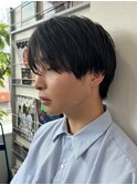 横浜ニュアンスパーマ毛流れセンターパートフェザーパーマ30代◆