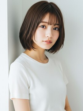 ガーディナ(Gardina) ショコラブラウン 髪質改善トリートメント 顔周りレイヤーカット