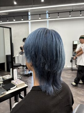 メンズサロンドットリアン(dot. lien) ウルフ×ブルー