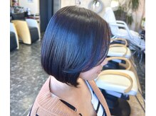 アミティー(amitie)の雰囲気(重めボブに軽い顔周りでありきたりなスタイルを可愛くアレンジ♪)