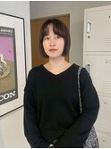 黒髪/オリーブグレー/小顔/ココアベージュ/津田沼駅