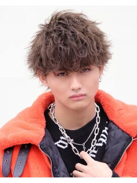 ページ(page,) 波巻きパーマメンズツイストスパイラルパーマツーブロック