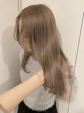 ペレ 栄 アネックス(PELE栄ANNEX) 黒髪カタログ/クラゲヘアー/オリーブグレー/栄